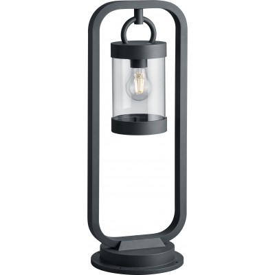 118,95 € Envío gratis | Baliza luminosa Trio Sambesi 60×23 cm. Luminaria vertical de poste. Sensor de oscuridad Aluminio fundido. Color antracita