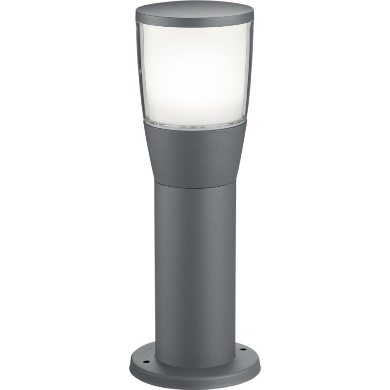 51,95 € Free Shipping | Luminous beacon Trio Shannon 7W 3000K Warm light. Ø 12 cm. Vertical pole luminaire. Integrated LED Terrace and garden. Modern Style. Cast aluminum. Anthracite Color