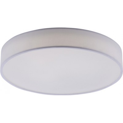 264,95 € Free Shipping | Indoor ceiling light Trio Diamo 36W Ø 60 cm. Dimmable multicolor RGBW LED. Remote control. WiZ Compatible Metal casting. White Color