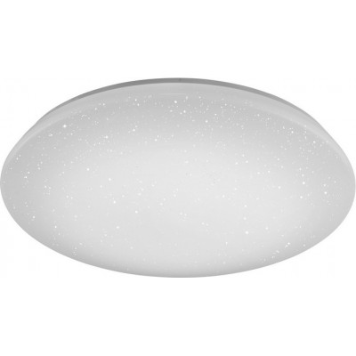 176,95 € Free Shipping | Indoor ceiling light Trio Charly 27W Round Shape Ø 50 cm. Star effect. Dimmable multicolor RGBW LED. Remote control. WiZ Compatible Living room and bedroom. Modern Style. Plastic and Polycarbonate. White Color
