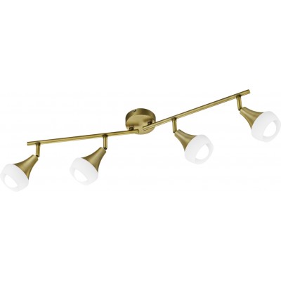 室内射灯 Trio Trumpet 68×20 cm. 定向光 客厅 和 卧室. 现代的 风格. 金属. 老铜 颜色