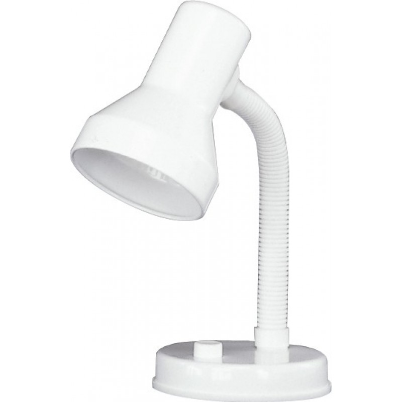 17,95 € Free Shipping | Desk lamp Trio Pronto Ø 13 cm. Flexible Kids zone and office. Modern Style. Plastic and Polycarbonate. White Color