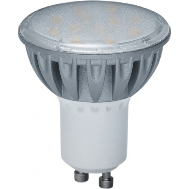2,95 € Envoi gratuit | Ampoule LED Trio Reflector 5W GU10 LED 3000K Lumière chaude. Ø 5 cm. Plastique et polycarbonate. Couleur gris