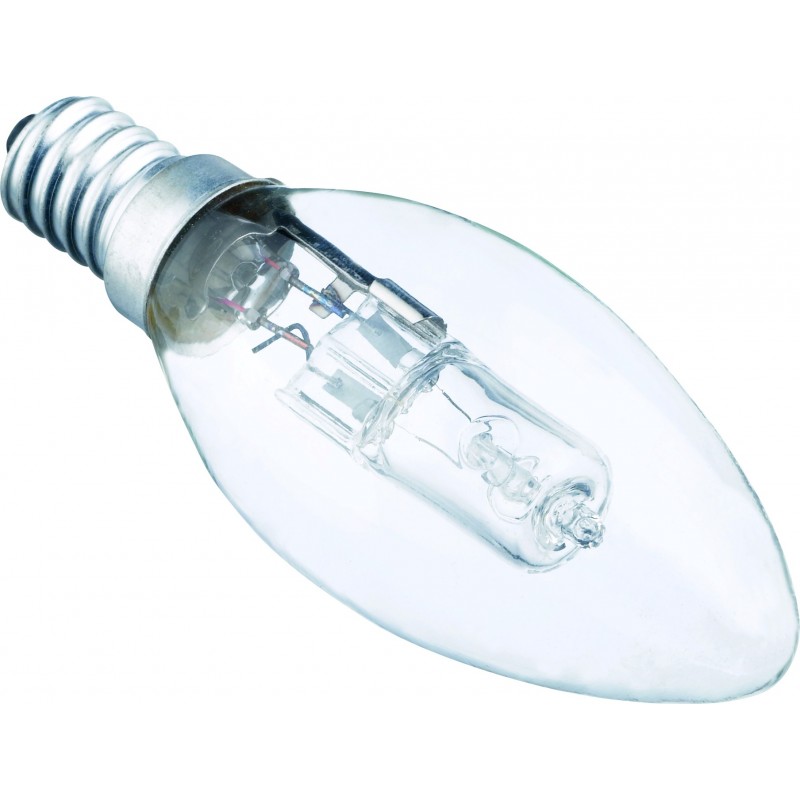 2,95 € Free Shipping | LED light bulb Trio Vela 28W E14 2800K Very warm light. Ø 3 cm. Halogen Glass