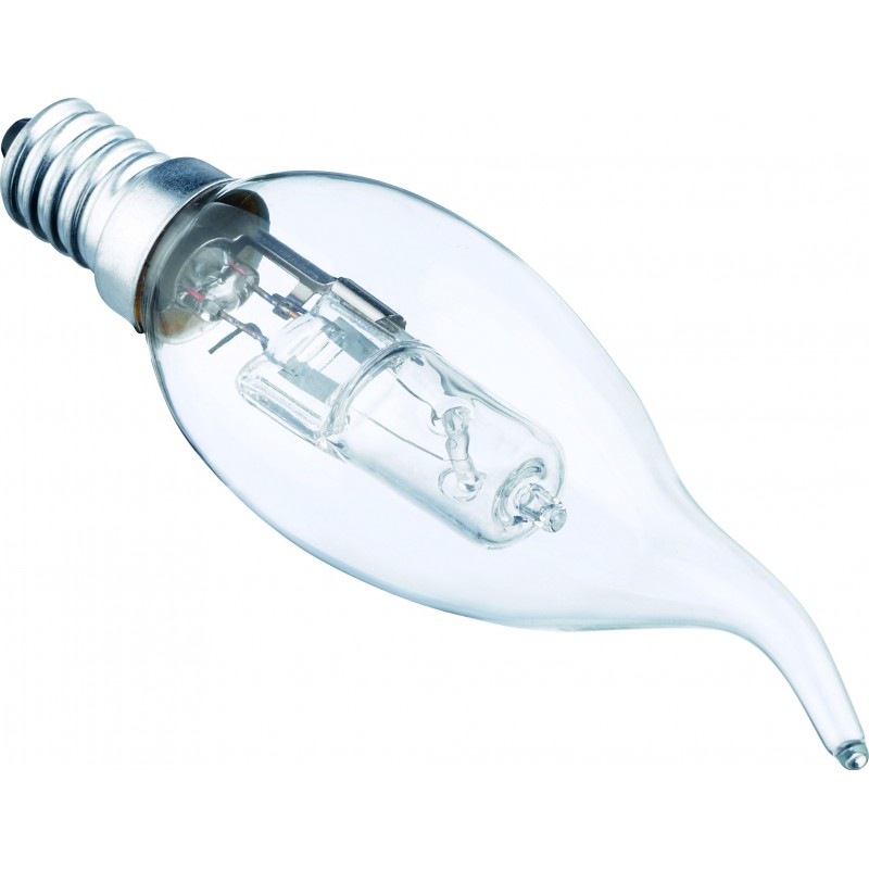 5,95 € 免费送货 | LED灯泡 Trio Vela 28W E14 2800K 非常温暖的光. Ø 3 cm. 卤素 玻璃