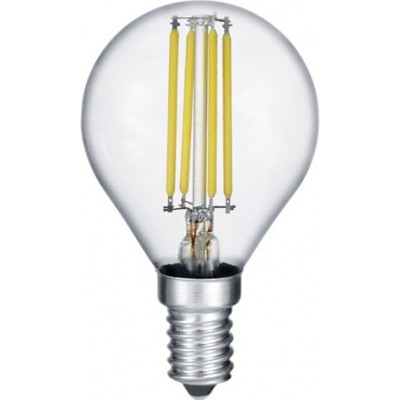 5,95 € Бесплатная доставка | Светодиодная лампа Trio Esfera 4W E14 LED 3000K Теплый свет. Ø 4 cm. Современный Стиль. Металл