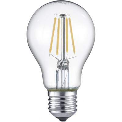 Светодиодная лампа Trio Bombilla 4W E27 LED 3000K Теплый свет. Ø 6 cm. Винтаж Стиль. Стекло