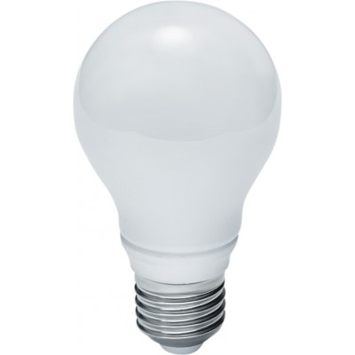 5,95 € Envío gratis | Bombilla LED Trio Esfera 7W E27 LED 3000K Luz cálida. Ø 6 cm. Vidrio. Color blanco