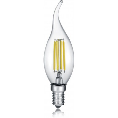 8,95 € 免费送货 | LED灯泡 Trio Vela 4W E14 LED 2700K 非常温暖的光. Ø 3 cm. 现代的 风格. 玻璃