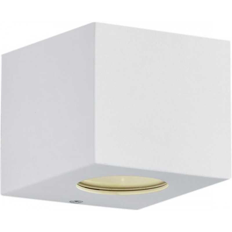 38,95 € Free Shipping | Outdoor wall light Reality Cordoba 2W 3000K Warm light. 10×9 cm. Integrated LED Terrace and garden. Modern Style. Plastic and Polycarbonate. White Color