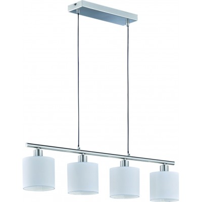 Lampe à suspension Reality Tommy 150×75 cm. Salle et chambre. Style moderne. Métal. Couleur nickel mat