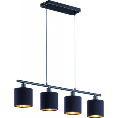 Lampe à suspension Reality Tommy 150×75 cm. Salle et chambre. Style moderne. Métal. Couleur noir