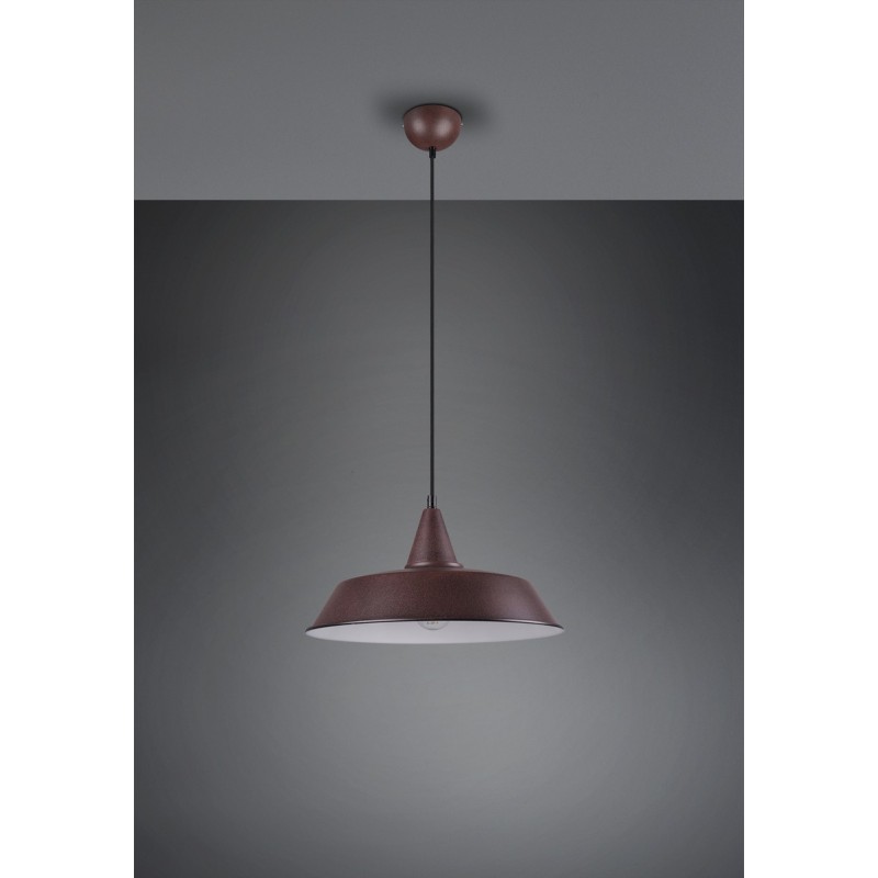 25,95 € Free Shipping | Hanging lamp Reality Wilton Ø 35 cm. Living room and bedroom. Modern Style. Metal casting. Oxide Color