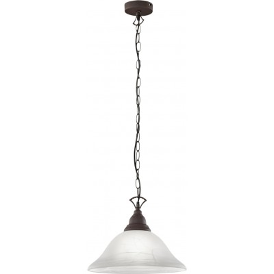 Hanging lamp Reality Country Ø 33 cm. Living room, kitchen and bedroom. Rustic Style. Metal casting. Oxide Color