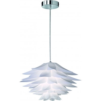 Hanging lamp Reality Bromelie Ø 50 cm. Living room and bedroom. Modern Style. Metal casting. Plated chrome Color