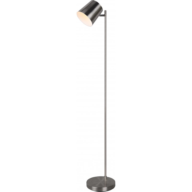 125,95 € Free Shipping | Floor lamp Reality Blake 4.5W 3000K Warm light. 125×20 cm. Integrated LED. Touch function Living room and bedroom. Modern Style. Metal casting. Matt nickel Color