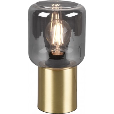 35,95 € Free Shipping | Table lamp Reality Nico Ø 13 cm. Living room and bedroom. Modern Style. Metal casting. Copper Color