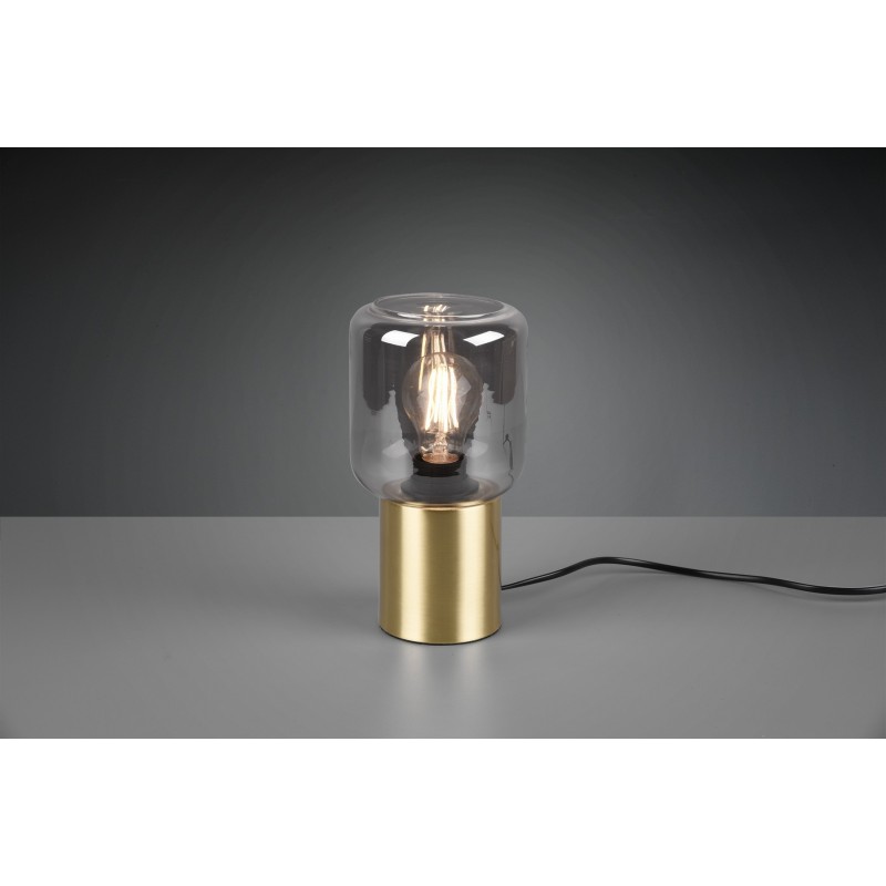 33,95 € Free Shipping | Table lamp Reality Nico Ø 13 cm. Living room and bedroom. Modern Style. Metal casting. Copper Color