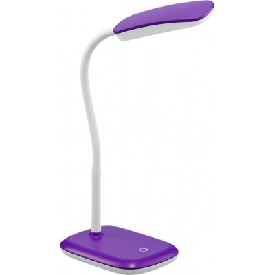 32,95 € Free Shipping | Desk lamp Reality Boa 3.5W 3000K Warm light. 36×11 cm. Integrated LED. Flexible. Touch function Living room, bedroom and office. Modern Style. Plastic and Polycarbonate. Rose Color