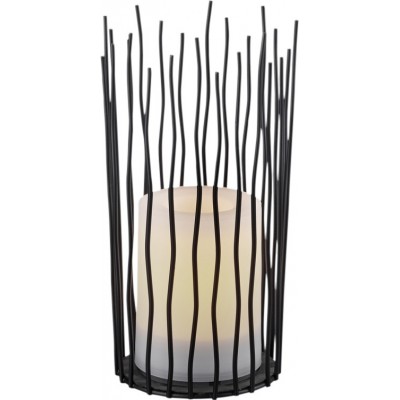 Lampe d'extérieur Reality Coro 0.3W Ø 10 cm. Lampe de table. LED remplaçable Terrasse et jardin. Style moderne. Métal. Couleur noir
