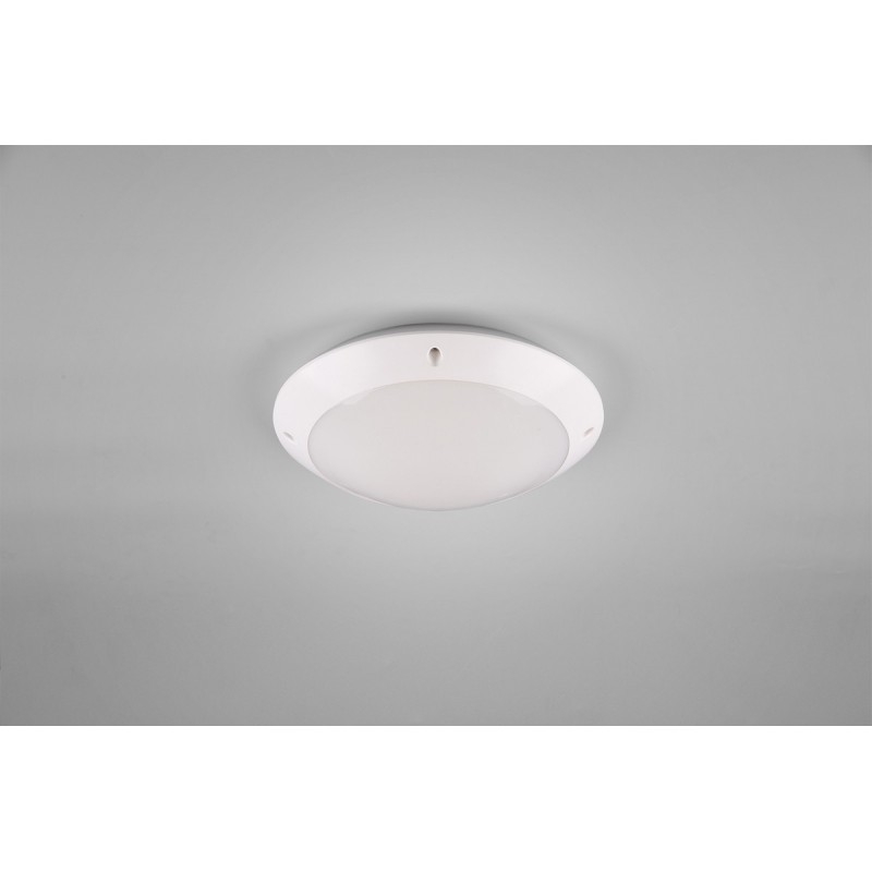 28,95 € Free Shipping | Outdoor lamp Reality Camaro Ø 26 cm. Ceiling light Terrace and garden. Modern Style. Plastic and polycarbonate. White Color