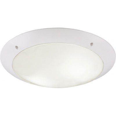 38,95 € Free Shipping | Outdoor lamp Reality Camaro Ø 33 cm. Ceiling light Terrace and garden. Modern Style. Plastic and polycarbonate. White Color