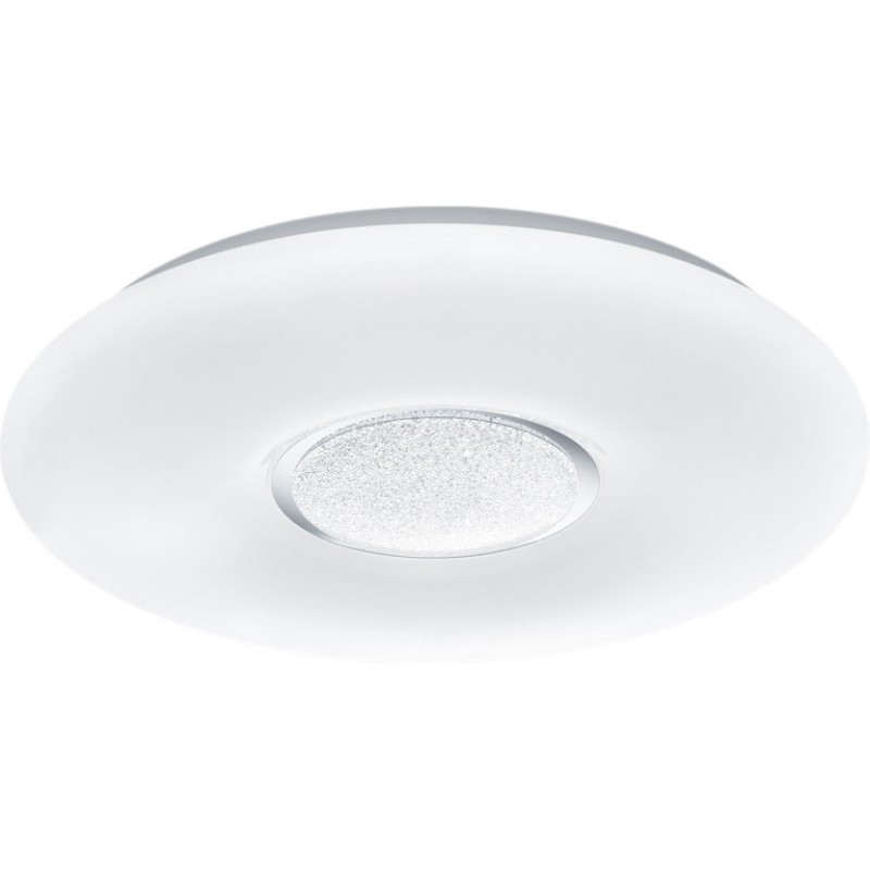 69,95 € Free Shipping | Indoor ceiling light Reality Akina 21W Ø 41 cm. Dimmable multicolor RGBW LED. Remote control. Ceiling and wall mounting Living room and bedroom. Modern Style. Plastic and polycarbonate. White Color