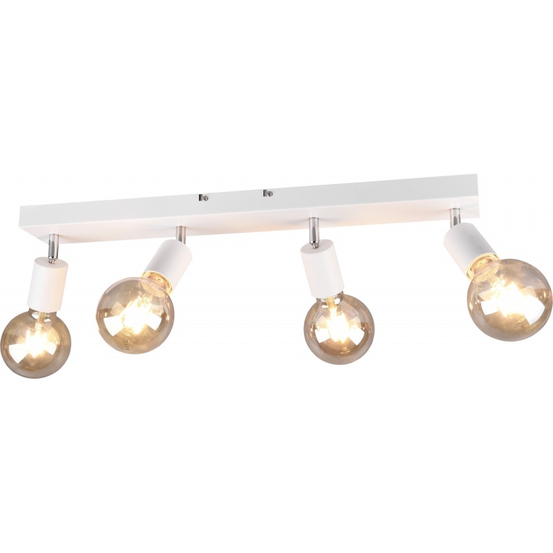 49,95 € Free Shipping | Ceiling lamp Reality Vannes 60×13 cm. Living room and bedroom. Modern Style. Metal casting. White Color