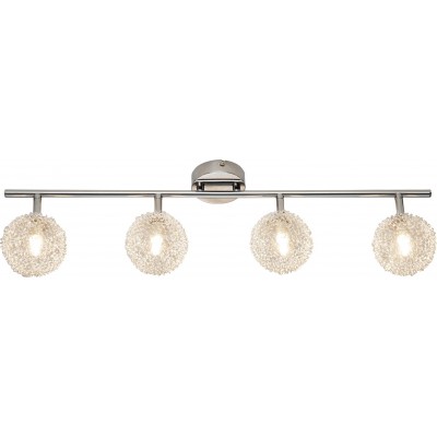 Ceiling lamp Reality Wire 70×20 cm. Living room and bedroom. Modern Style. Metal casting. Plated chrome Color