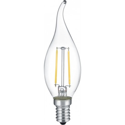12,95 € Free Shipping | LED light bulb Reality Vela 2W E14 LED 3000K Warm light. Ø 3 cm. Modern Style. Glass