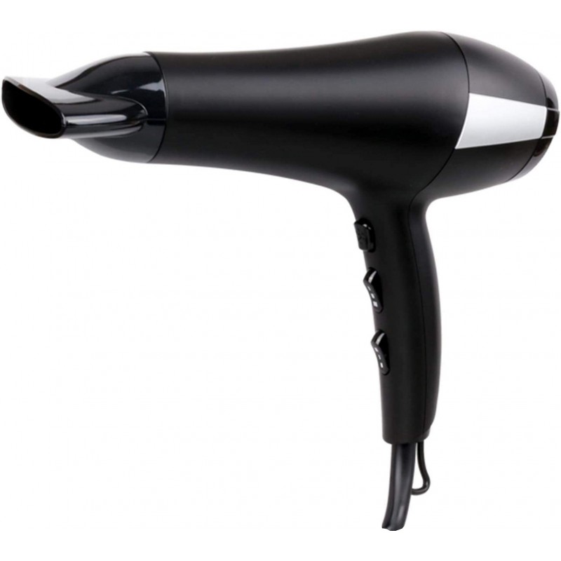 23,95 € Free Shipping | Personal care 2400W 29×25 cm. Professional ionic hair dryer Polycarbonate. Black Color