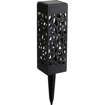 18,95 € Free Shipping | Outdoor lamp 0.3W 3000K Warm light. 28×6 cm. solar led lamp Pmma and polycarbonate. Black Color