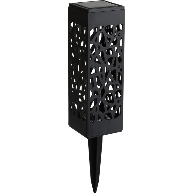 18,95 € Spedizione Gratuita | Lampada da esterno 0.3W 3000K Luce calda. 28×6 cm. lampada solare a led Pmma e policarbonato. Colore nero