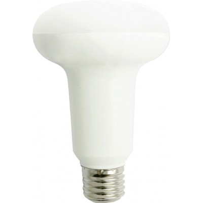 5 Einheiten Box LED-Glühbirne 12W E27 Ø 8 cm. Aluminium und Plastik. Weiß Farbe