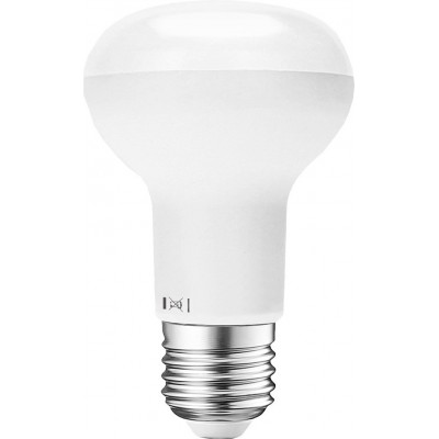 5 Einheiten Box LED-Glühbirne 12W E27 3000K Warmes Licht. Ø 8 cm. Aluminium und Plastik. Weiß Farbe