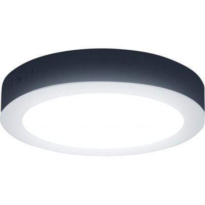 5,95 € Kostenloser Versand | Innendeckenleuchte 12W 6500K Kaltes Licht. Ø 17 cm. LED-Deckenleuchte Weiß Farbe