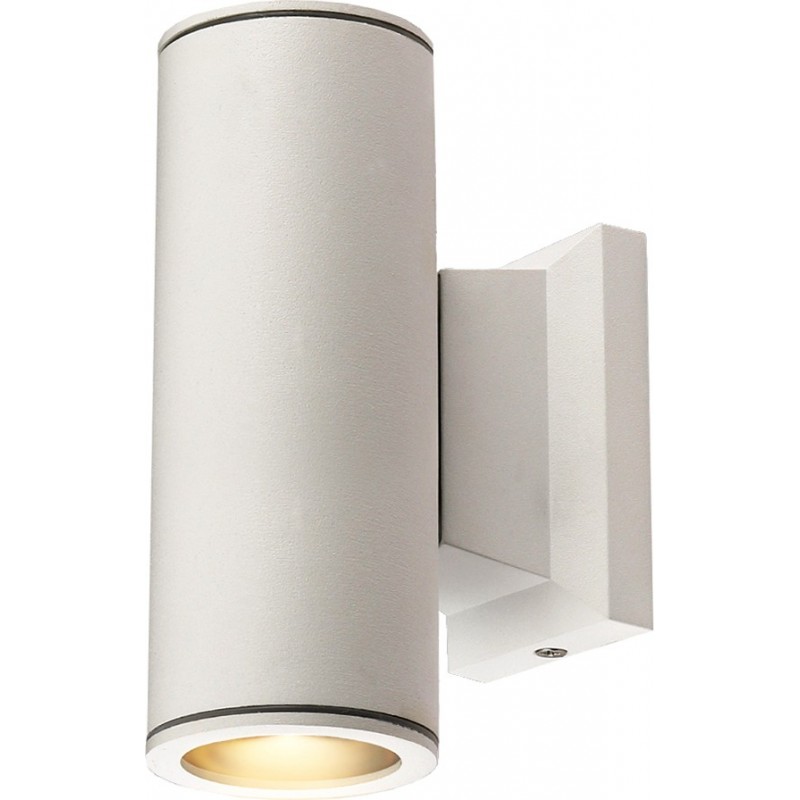 11,95 € Free Shipping | Outdoor wall light Cylindrical Shape 17×10 cm. Waterproof Aluminum. White Color