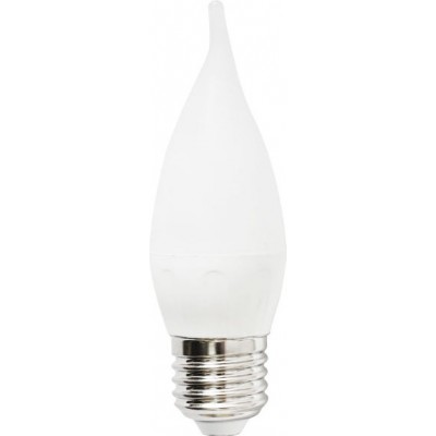 7,95 € Kostenloser Versand | 5 Einheiten Box LED-Glühbirne 3W E27 3000K Warmes Licht. Ø 3 cm. LED-Kerze Weiß Farbe
