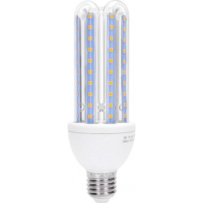 Boîte de 5 unités Ampoule LED 23W E27 3000K Lumière chaude. 17 cm