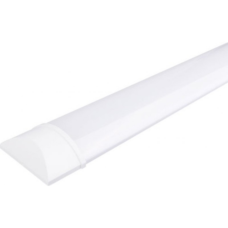 9,95 € Free Shipping | LED tube 20W T8 LED 6000K Cold light. 60×7 cm. LED batten lamp PMMA and Polycarbonate. White Color