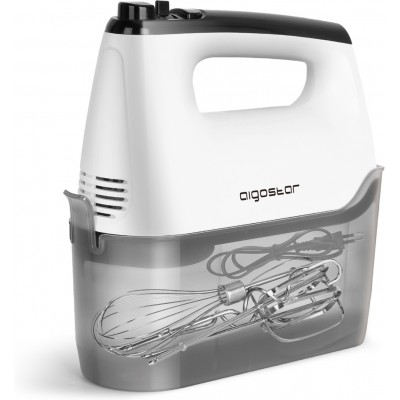 Electrodoméstico de cocina Aigostar 400W 19×15 cm. Batidor de huevos ABS. Color blanco