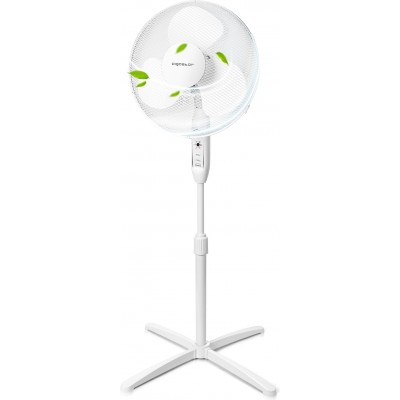 Pedestal fan Aigostar 40W 120×72 cm. Standing fan ABS and PMMA. White Color