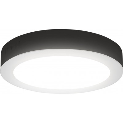 5,95 € Free Shipping | Indoor ceiling light Aigostar 12W 4000K Neutral light. Round Shape Ø 17 cm. LED backlit spotlight White Color