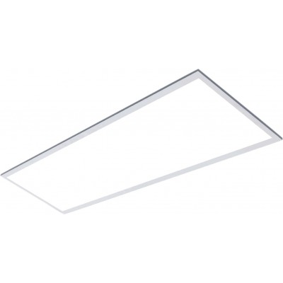 LED-Panel Aigostar 40W 6500K Kaltes Licht. 120×30 cm. Aluminium und pmma. Weiß Farbe