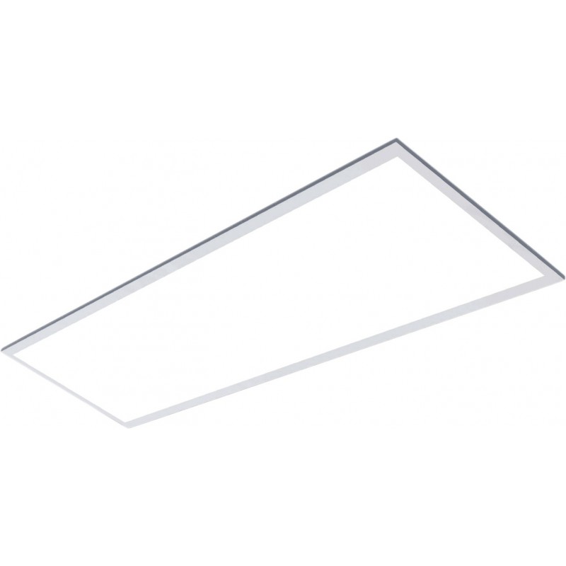 Panel LED Aigostar 40W 6500K Luz fría. 120×30 cm. Aluminio y pmma. Color blanco