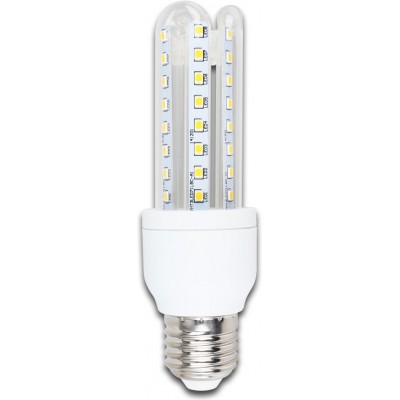 18,95 € Envio grátis | Caixa de 5 unidades Lâmpada LED Aigostar 9W E27 3000K Luz quente. 13 cm