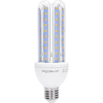 19,95 € Free Shipping | 5 units box LED light bulb Aigostar 23W E27 3000K Warm light. 17 cm