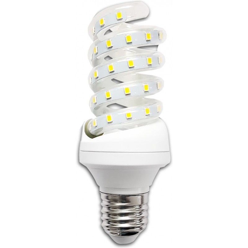 19,95 € Envoi gratuit | Boîte de 5 unités Ampoule LED Aigostar 13W E27 3000K Lumière chaude. 14 cm. Spirale LED