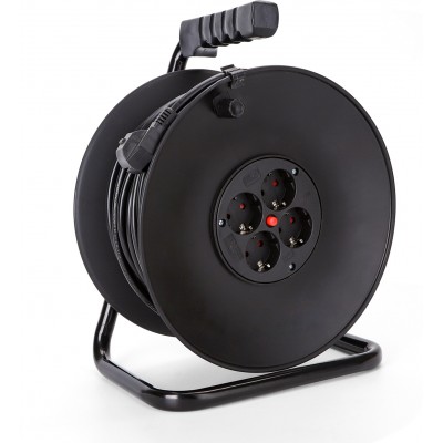 84,95 € Free Shipping | Lighting fixtures Aigostar 3000W 5000 cm. Wire coil Black Color