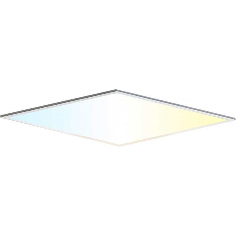 Pannello LED Aigostar 32W 60×60 cm. Pannello luminoso Smart WiFi retroilluminato Alluminio e metallo. Colore bianca